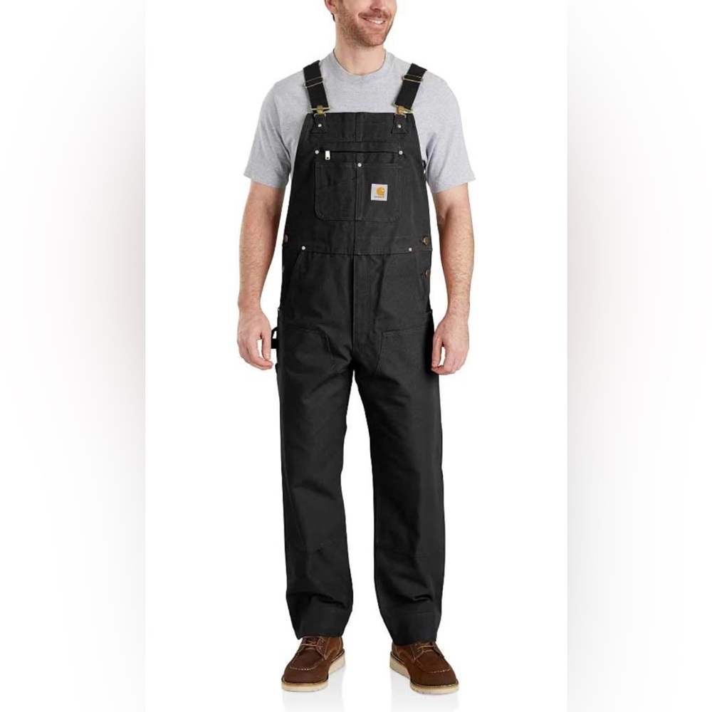 Carhartt Mens’ Relaxed Fit Duck Bib Overalls